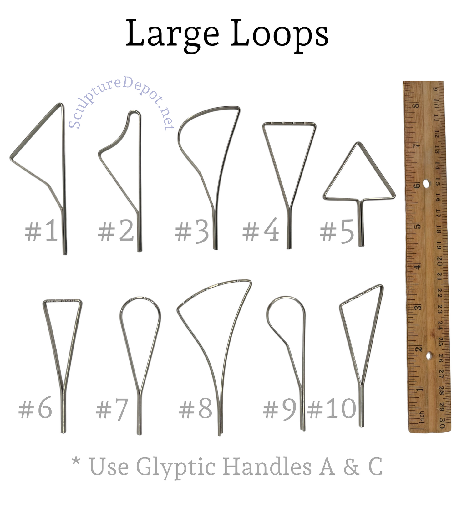Glyptic-Large Loops *CURRENTLY ON SALE 15% OFF UNTIL 12/31/25* PRICE SHOWN IN CART