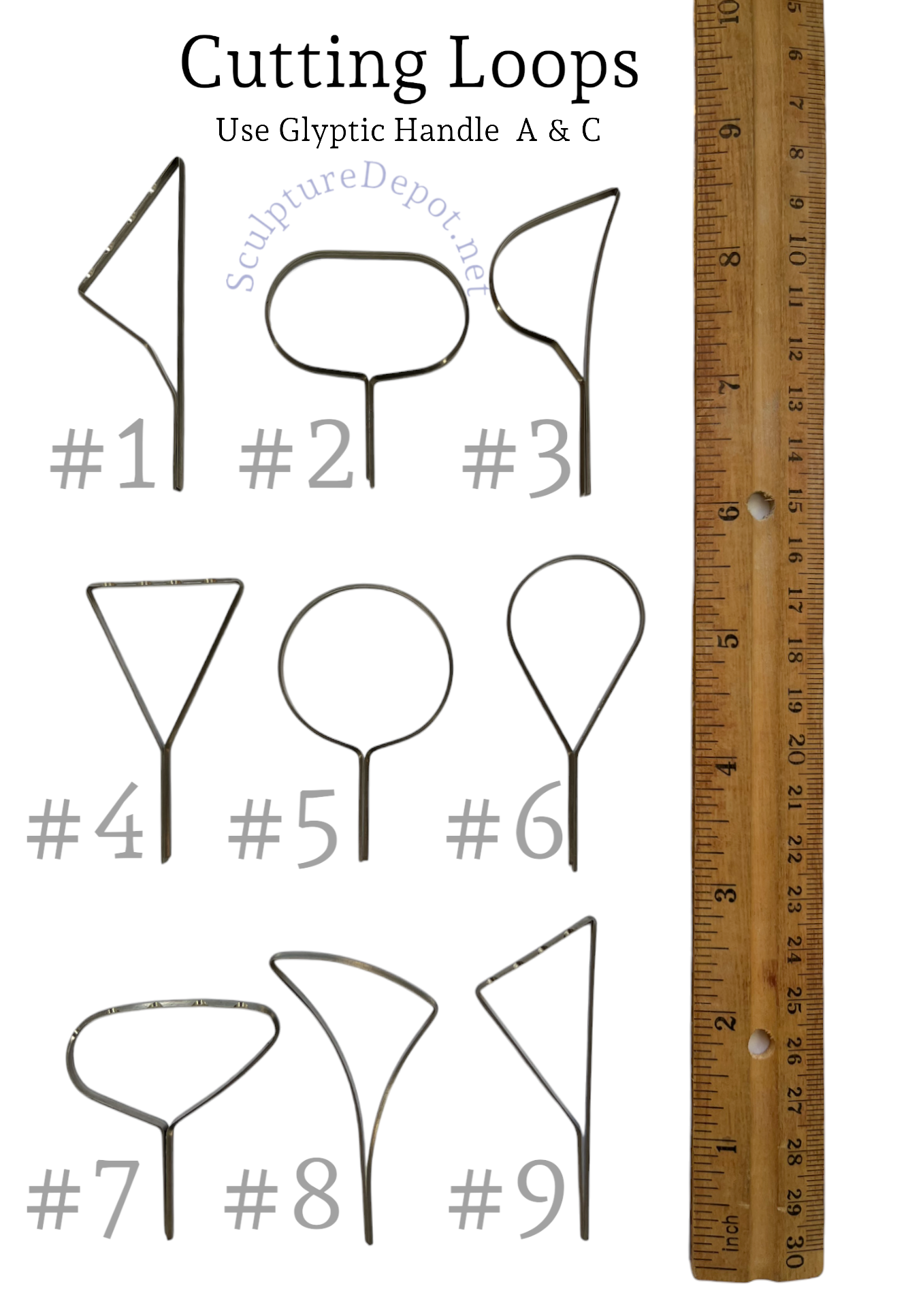 Glyptic- Cutting Loops *CURRENTLY ON SALE 15% OFF UNTIL 12/31/25* PRICE SHOWN IN CART