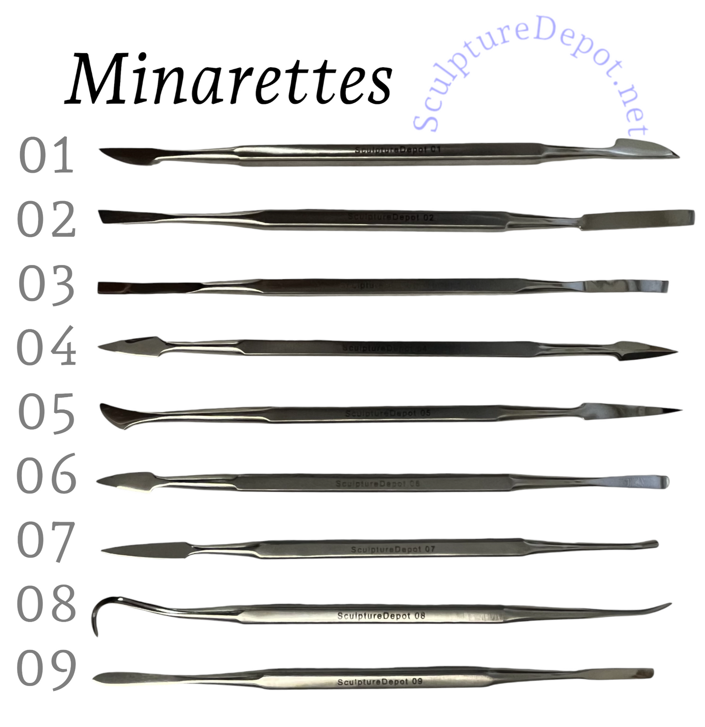 Stainless Steel- Minarettes *CURRENTLY ON SALE 15% OFF UNTIL 12/31/25* PRICE SHOWN IN CART