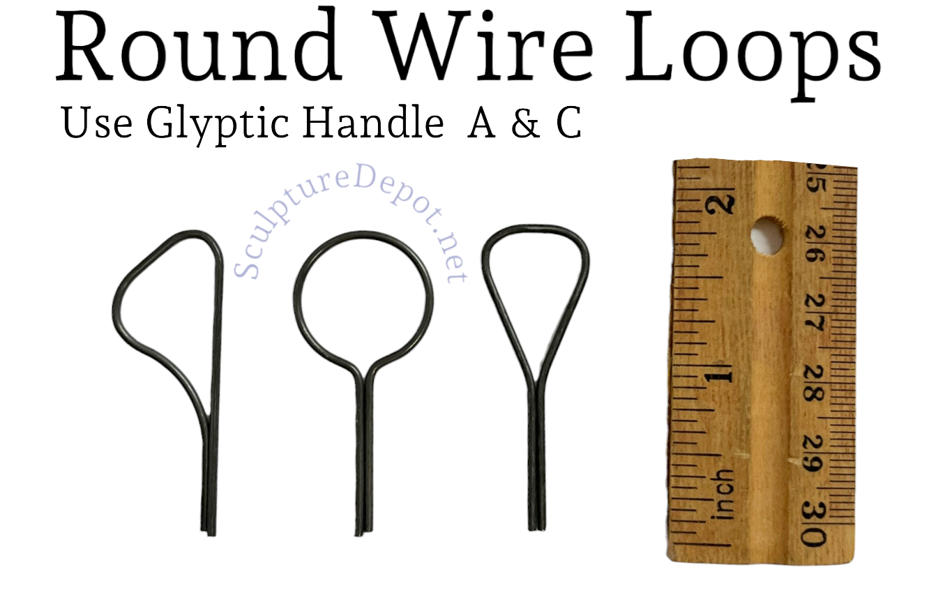 Glyptic- Round Wire Loops *CURRENTLY ON SALE 15% OFF UNTIL 12/31/25* PRICE SHOWN IN CART