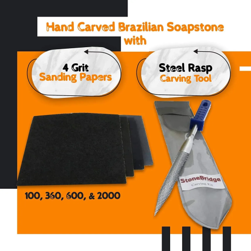 Soapstone Carving Kit-Animal